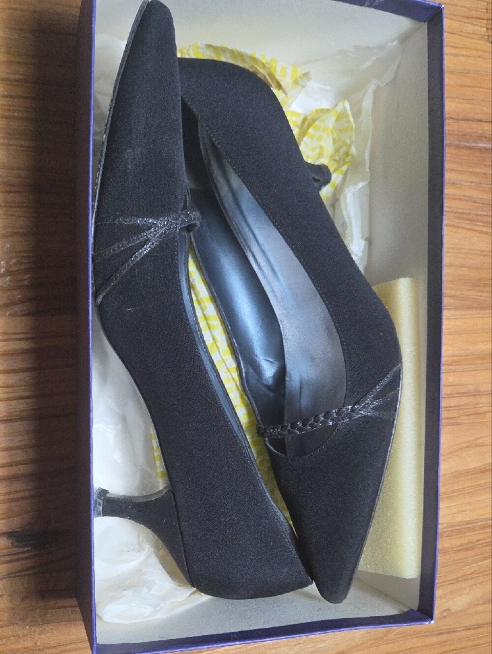 Stuart Weitzman Blue Shoe